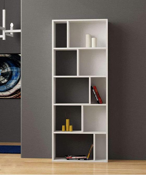Kệ sách trang trí 20.1 - Gỗ MDF (DxRxC) 650 x 220 x 1660 mm Kệ sách trang trí 20.1 - Gỗ MDF (DxRxC) 650 x 220 x 1660 mm
